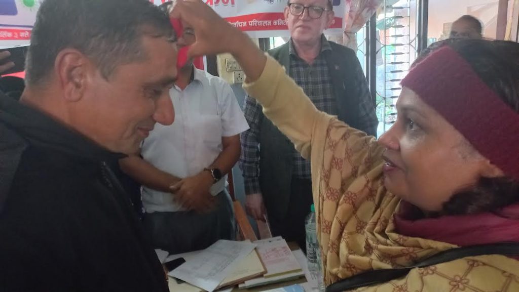 एकिकृत समाजवादी पोखरा १७ का सचिव सुवेदी एमालेमा प्रवेश