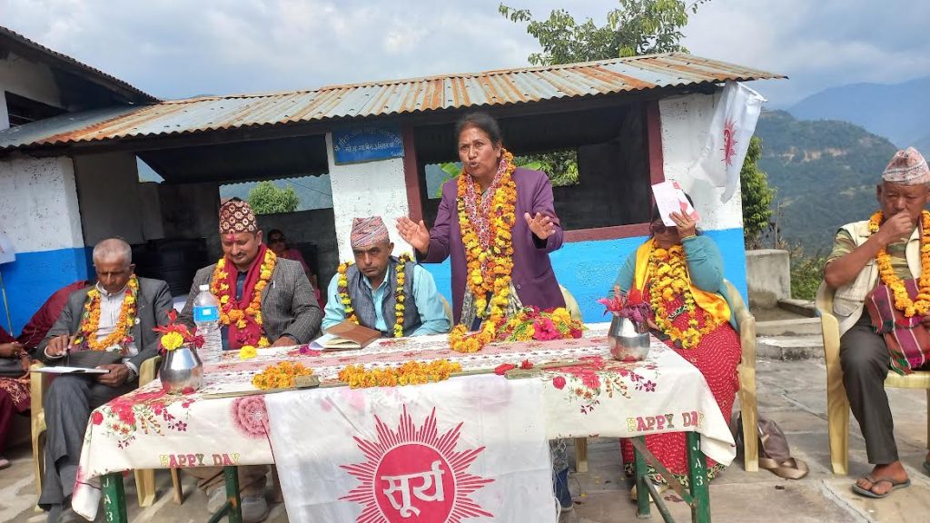 ‘सडक पूर्वाधार समृद्धिको आधार’ : एमाले नेत्री विद्या भट्टराई