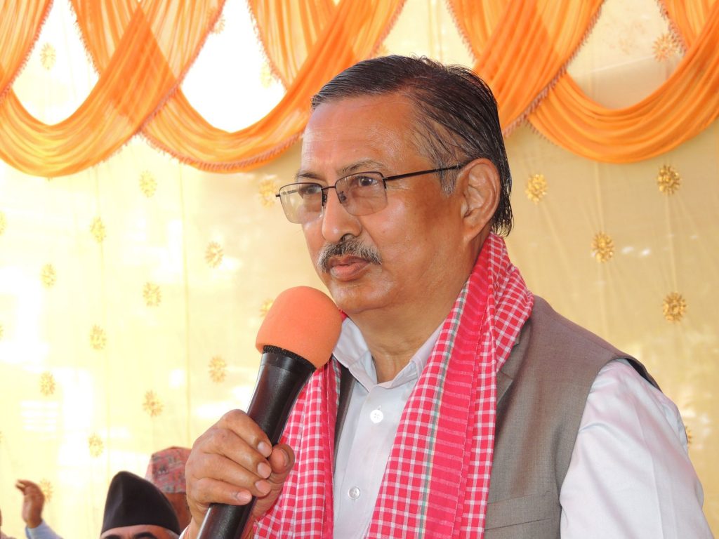 संविधान च्यात्ने प्रपञ्चबिरुद्ध सचेत हौं : गृहमन्त्री खाँण