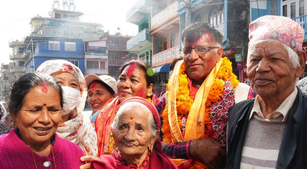 कास्की ३ मा एमालेका वैरागी विजयी