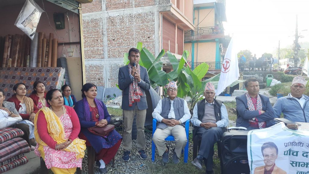 बेगनास तालमाथि झोलुंगे पुल बनाउछु : उम्मेदवार कोइराला