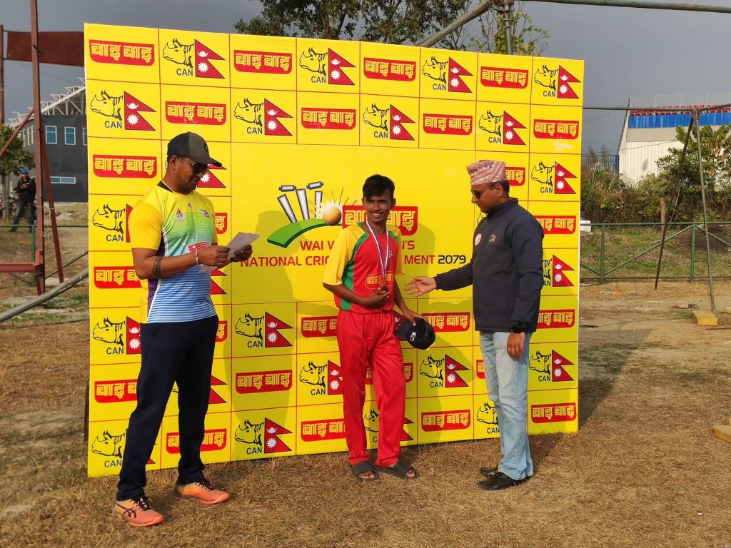 वाईवाई छनौंट क्रिकेटमा तनहुँमाथि कास्कीको जित