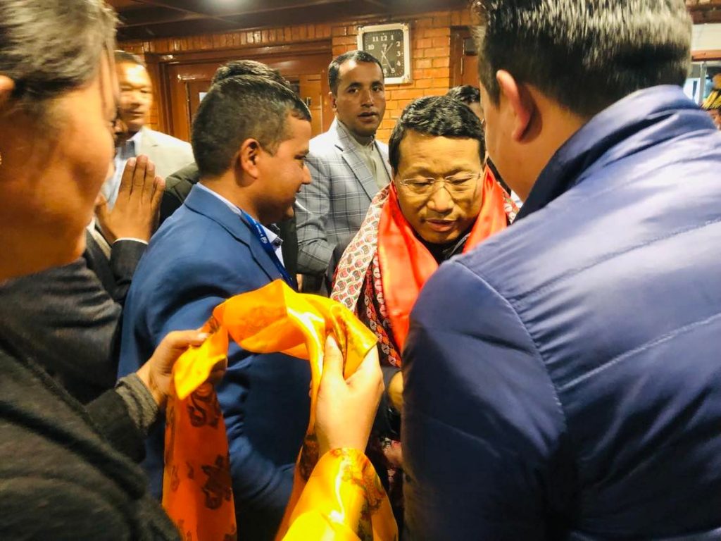 उपचारपछि स्वदेश फर्किए वर्षमान