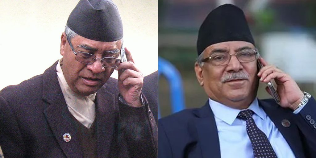 प्रचण्डलाई देउवाले भने : शपथग्रहणमा आउँदिनँ