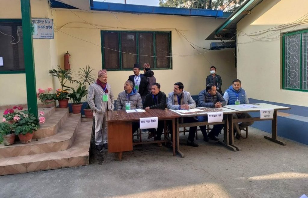 कांग्रेस संसदीय दलको नेता छान्न मतदान जारी