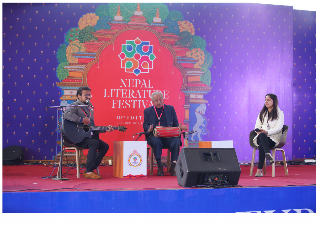 २५ वर्षपछि नेपाली स्टेजमा मादल बजाए रञ्जित गजमेरले