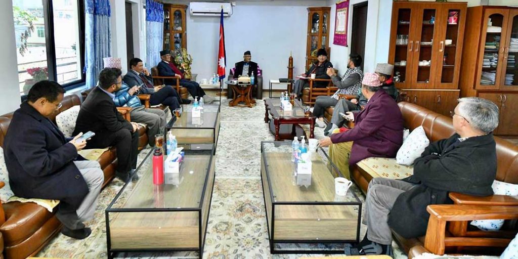 एमाले नेतृत्वमा सातदलीय गठबन्धनको बैठक बस्दै