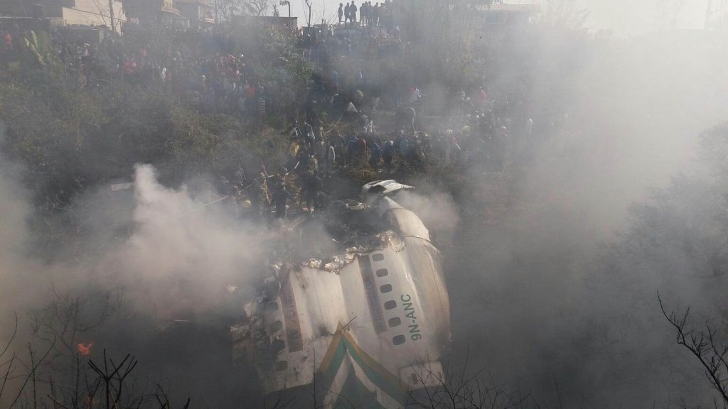 पोखरामा भएको जहाज दुर्घटना परेका ६९ जनाको शव भेट्टियो