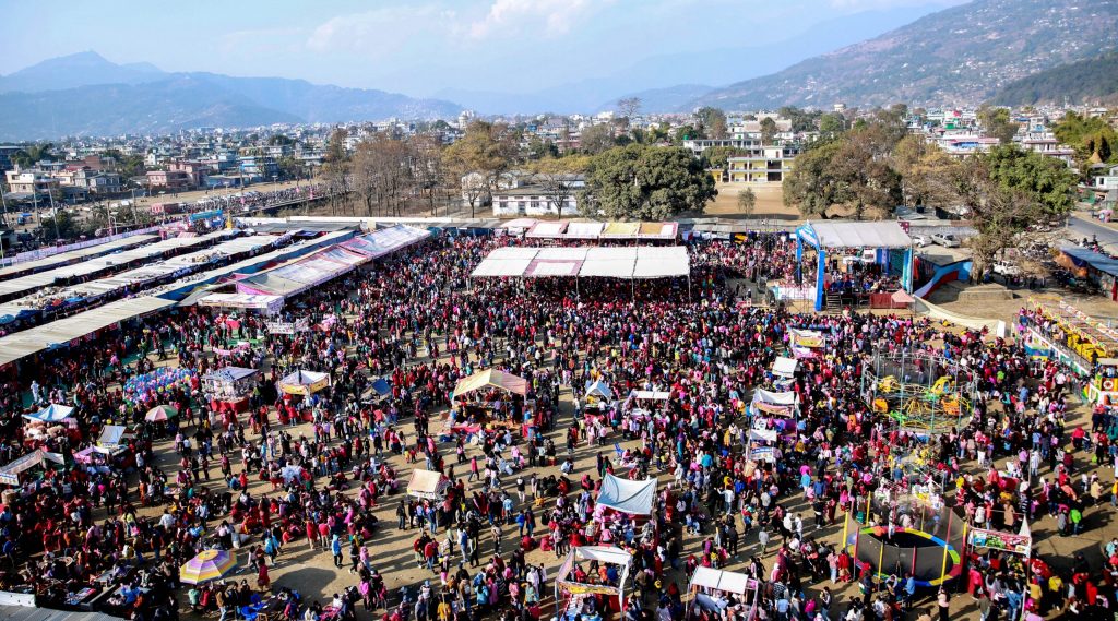 दर्शकले भरिभराउ पोखरा महोत्सव, शनिबार मात्र ५० हजार दर्शक