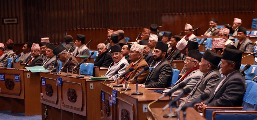 प्रतिनिधिसभा बैठक : बजेटमाथि सांसदहरूले उठाएका प्रश्नको अर्थमन्त्रीले जवाफ दिने