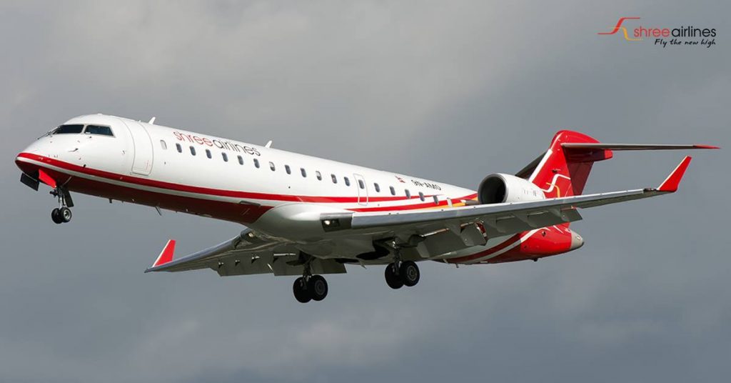 नेपालगञ्जबाट काठमाडौं उडेको श्री एयरको जहाज झापामा पुग्यो