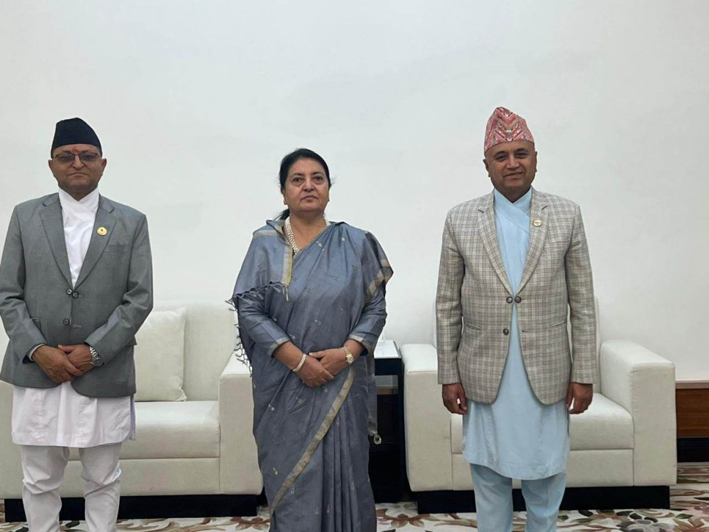 पोखरा विमानस्थलमा अन्तर्राष्ट्रिय उडानको विषयमा राष्ट्रपति भण्डारीको चासो