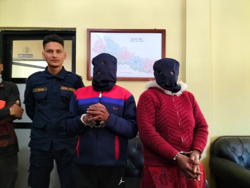 भारतीय नागरिकको हत्या आरोपमा श्रीमान् श्रीमति पक्राउ