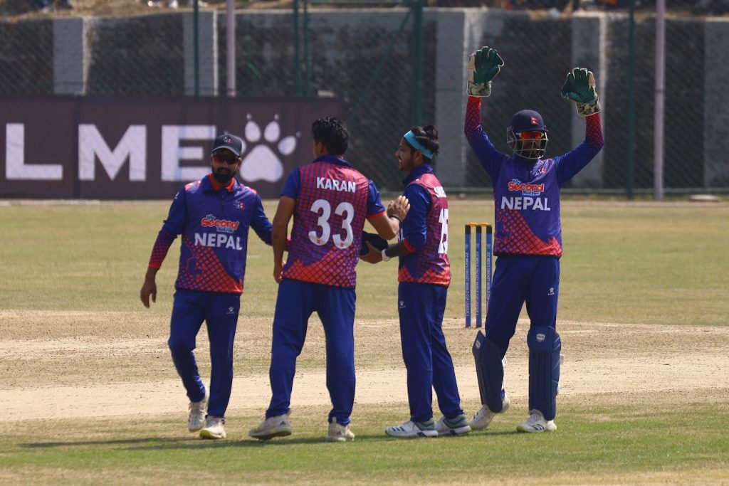 विश्वकप लिग–२ : नामिबियामाथि नेपालको सानदार जित