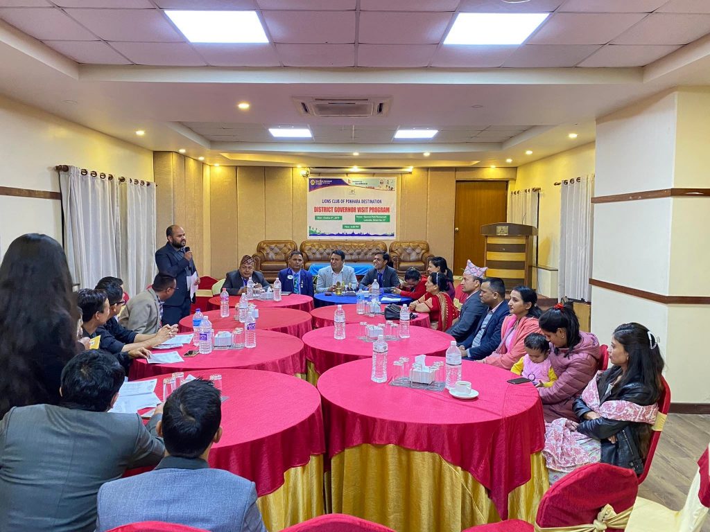 लायन्स डेस्टिनेशनको अध्यक्षमा सन्तोष