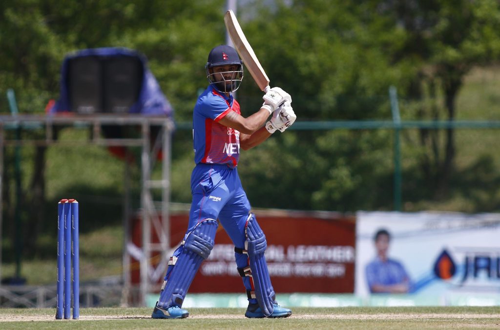 अर्धशतक लगत्तै आउट भए कुशल भुर्तेल