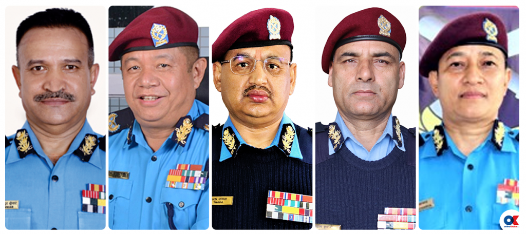 भोलि नयाँ आइजिपी नियुक्त हुदैं : पाँच एआइजी प्रतिस्पर्धामा