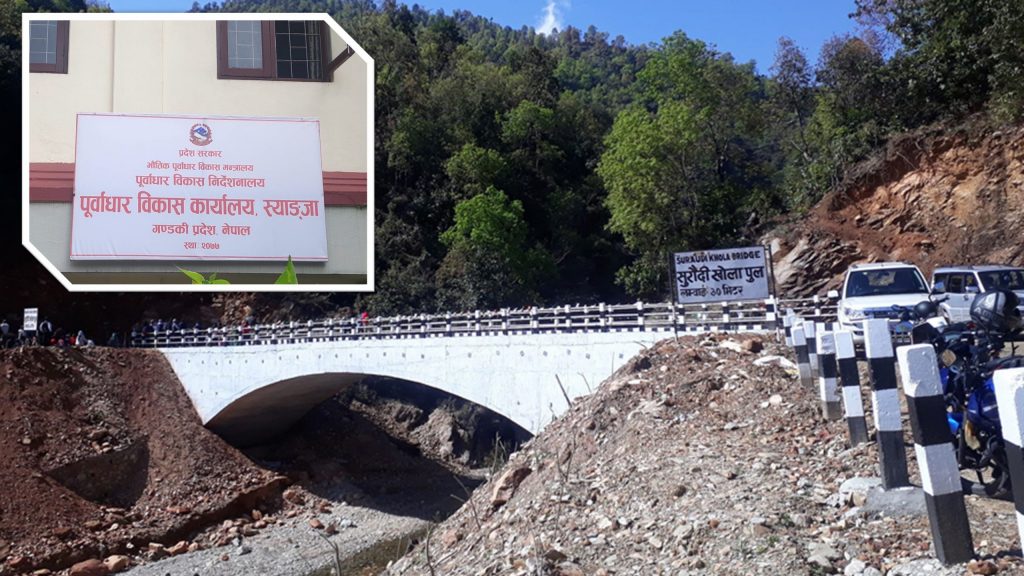 स्याङ्जामा पूर्वाधार विकासका ८५ प्रतिशत योजना सम्झौता