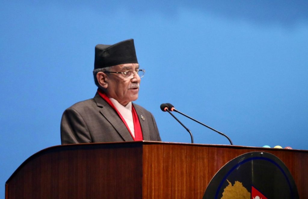 विश्वासको मत माग्दै प्रचण्डले भने, ‘यति छिटै विश्वासको मत माग्नुपर्ला भन्ने सोचेकै थिइनँ’