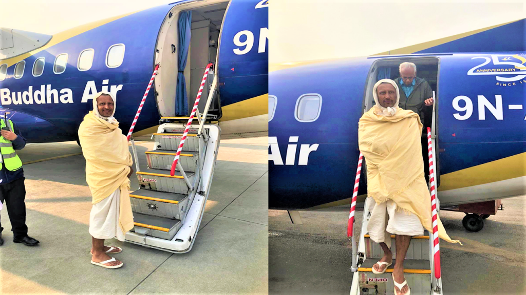 क्रियापुत्री बराल उपराष्ट्रपति निर्वाचनमा मतदान गर्न काठमाडौं गए