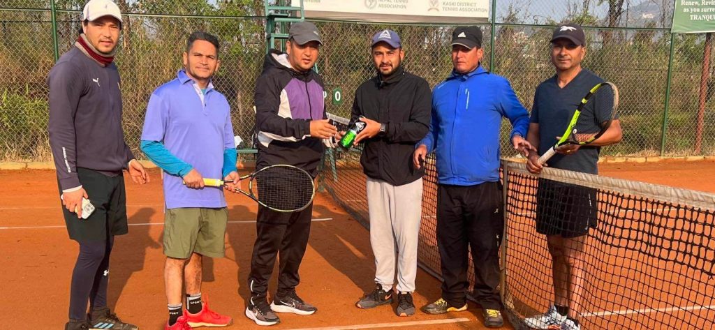 पोखरामा तेश्रो रेवान कप टेनिस शुरु