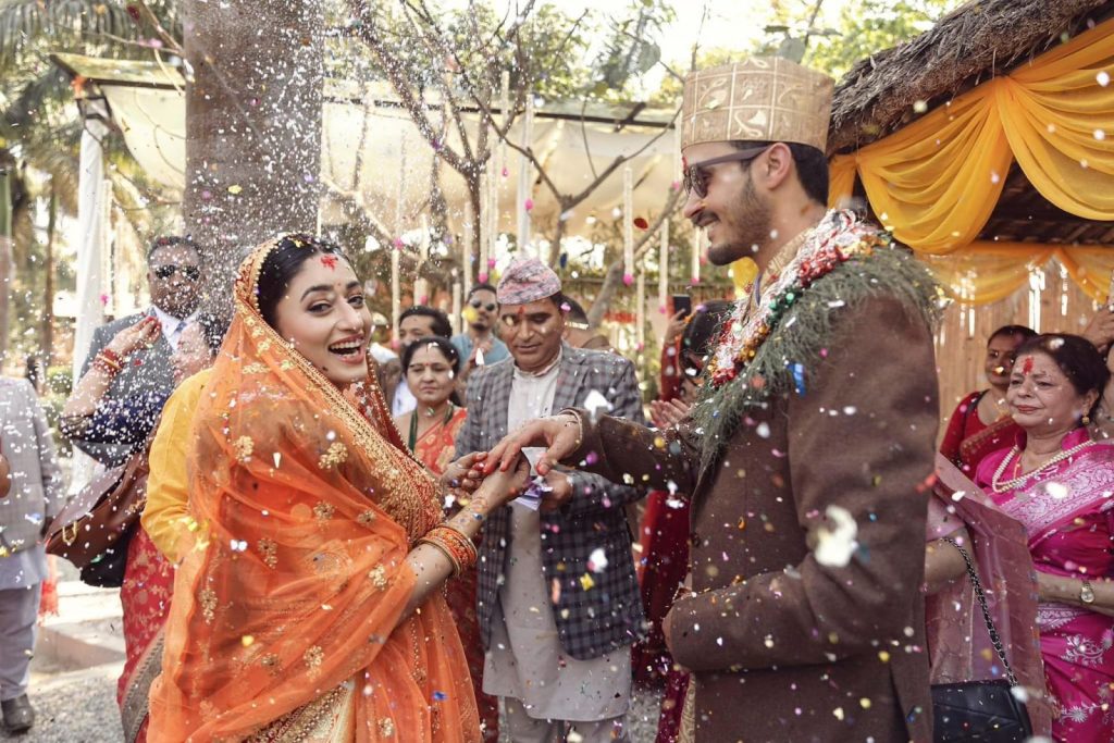 अभिनेत्री सुरक्षा पन्तले प्रेमी मानवसँग गरिन् विवाह