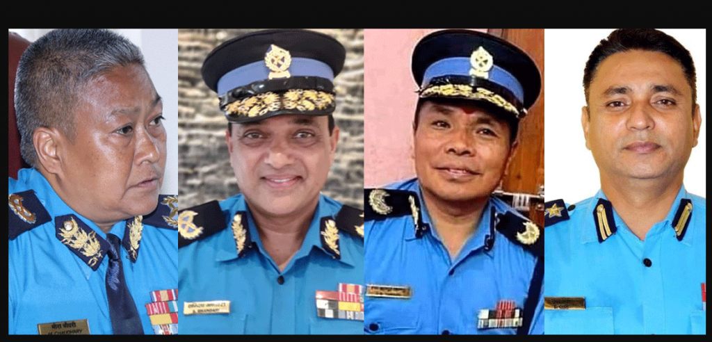 चार डीआईजी एआईजीमा बढुवा