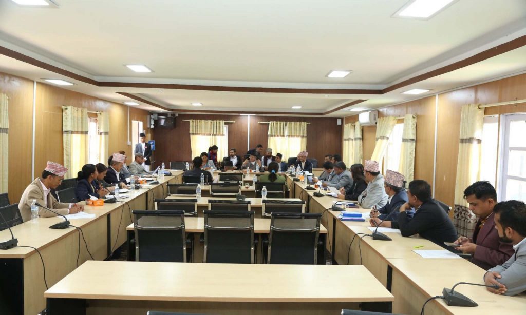 आज संसदीय सुनुवाइ समितिका सदस्य प्रस्ताव नहुने