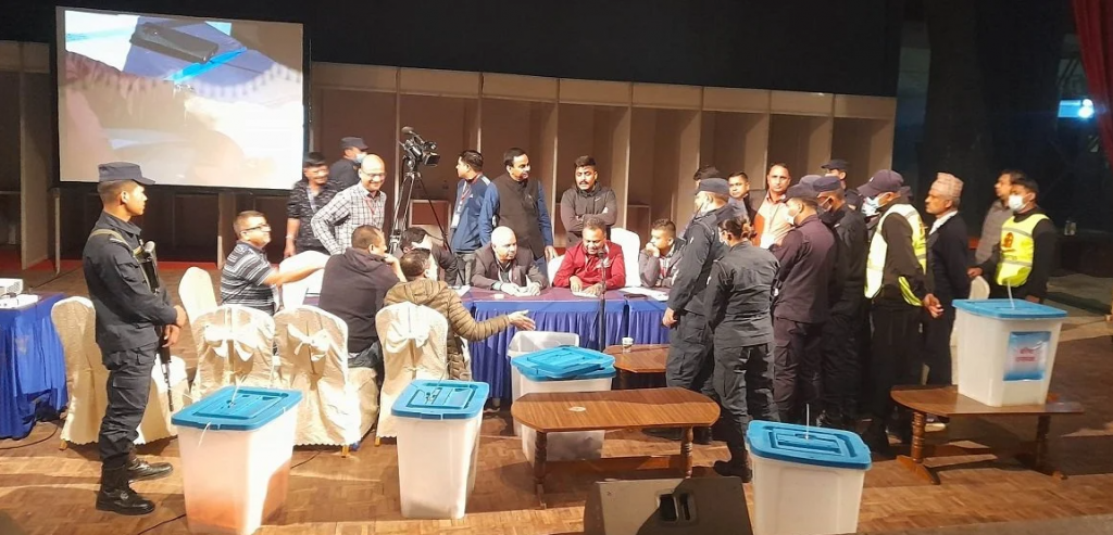 उद्योग वाणिज्य महासंघको मतगणना स्थगित