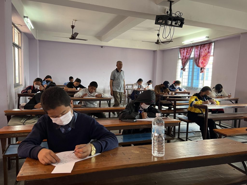 तमु साँस्कृतिक प्रतिष्ठानद्वारा छात्रवृत्ति छनौट परीक्षा सप्पन्न