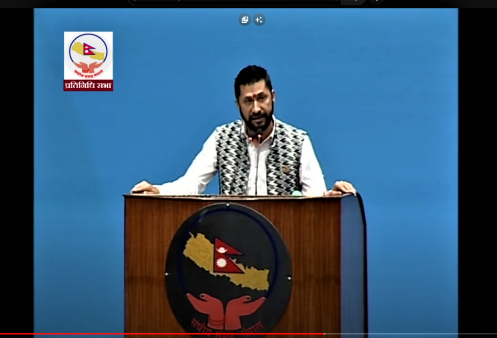 संसदमा बोल्दै रविले भने : प्रधानमन्त्रीज्यू, ‘तपाईंको मुटु चेक गर्न चाहन्छु’