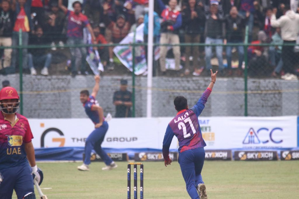 एसीसी प्रिमियर कप : ललित लिए चौथो विकेट