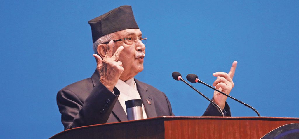 प्रतिनिधिसभामा आज सांसदले उठाएका प्रश्नको जवाफ दिँदै प्रधानमन्त्री