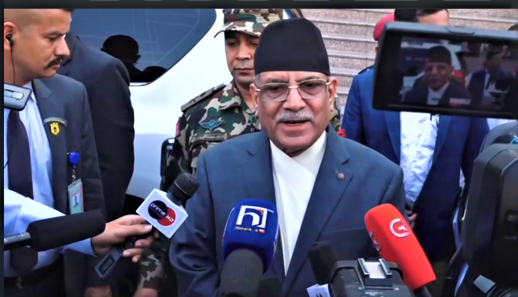 चार दिने भारत भ्रमण सकेर आज स्वदेश फर्किंदै प्रधानमन्त्री प्रचण्ड