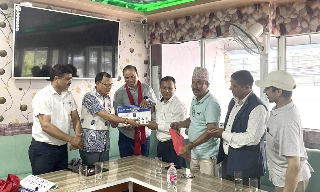 कस्केली अधिकृत समाजमा कुँवरको स्वागत तथा सम्मान