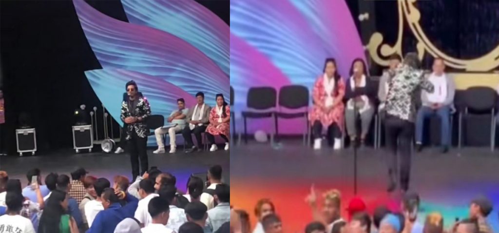 गायक प्रकाश सपुतमाथि स्टेजमै बोतल प्रहार(भिडियोसहित)