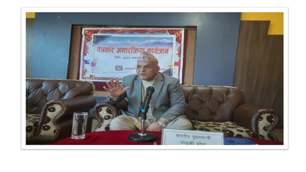 आत्मनिर्भर प्रदेश बनाउने प्रयत्न भइरहेको छ : मुख्यमन्त्री पाण्डे