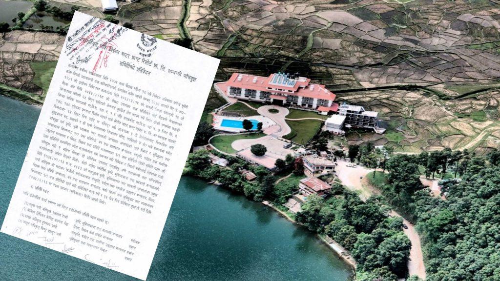 कर्ण शाक्यको वाटरफ्रन्टसहित ६५ मिटर भित्रका सबै होटल अबैध ठहर