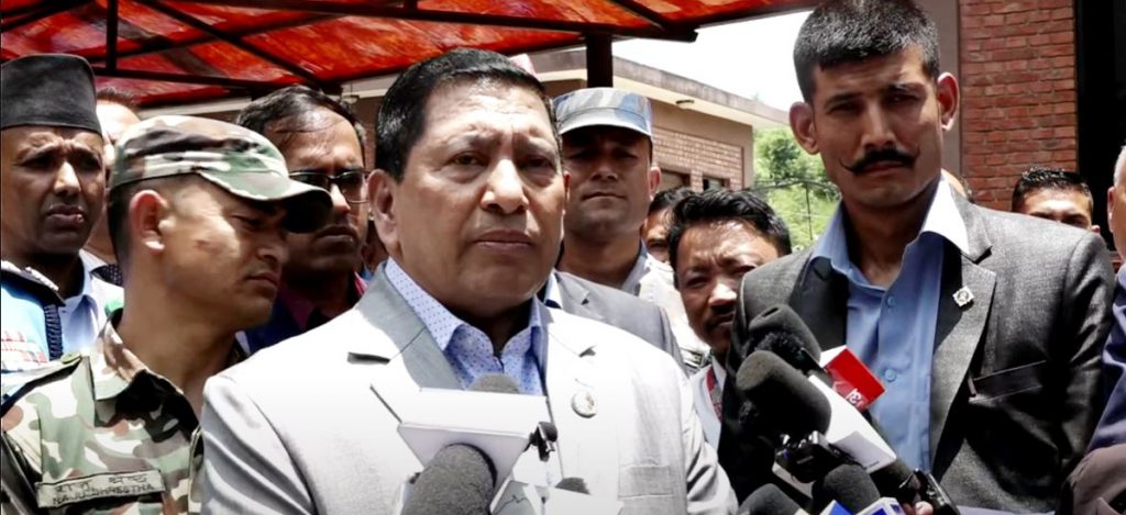 अवैध सुन प्रकरणका दोषी जोसुकै भए पनि कारबाही हुन्छ : गृहमन्त्री श्रेष्ठ