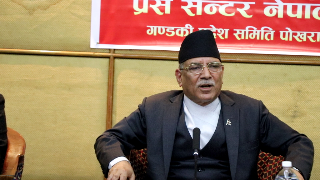 सरकार कसैले ढाल्न सक्दैन : प्रधानमन्त्री प्रचण्ड