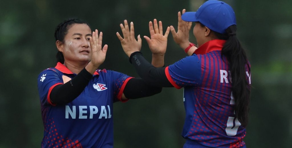 नेपालले जित्यो महिला टी–२० सिरिजको उपाधि