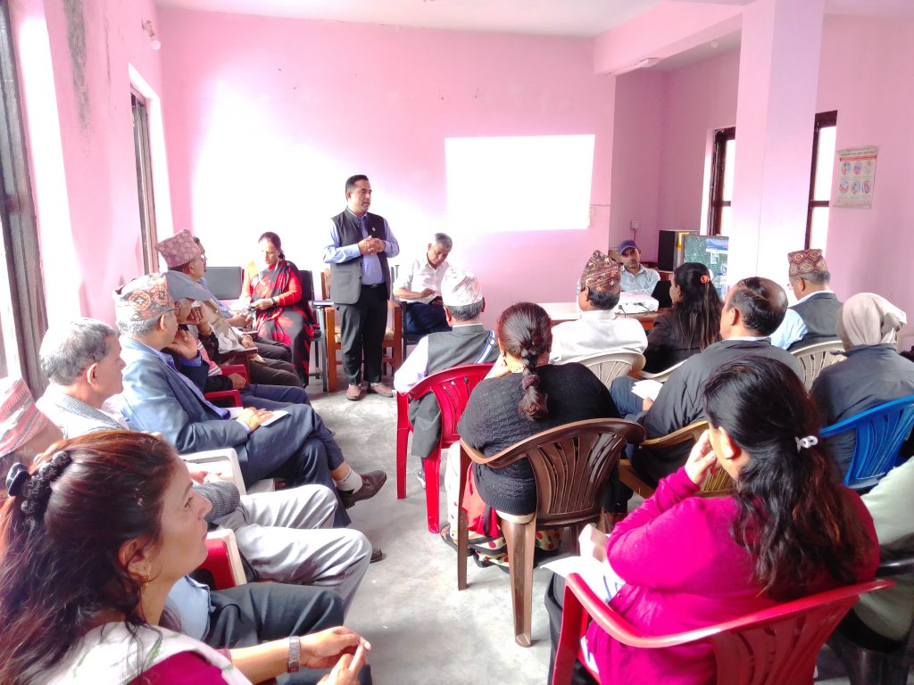 शिक्षाको गुणस्तर बढाउन वडामा अन्तरक्रिया