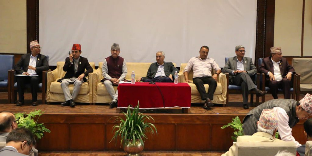 प्रचण्डको विपक्षमा मतदान गर्न कांग्रेसको ह्विप