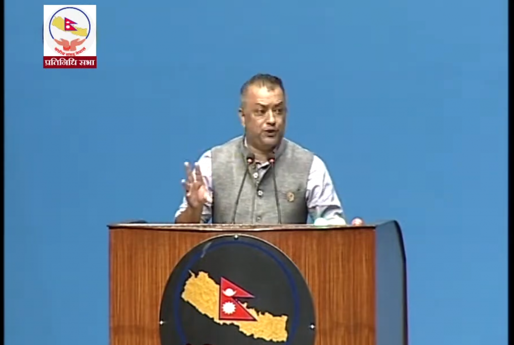 अपराधमा संलग्नलाई जोगाउने गरी ल्याइएको विधेयक पारित हुँदैनः गगन थापा