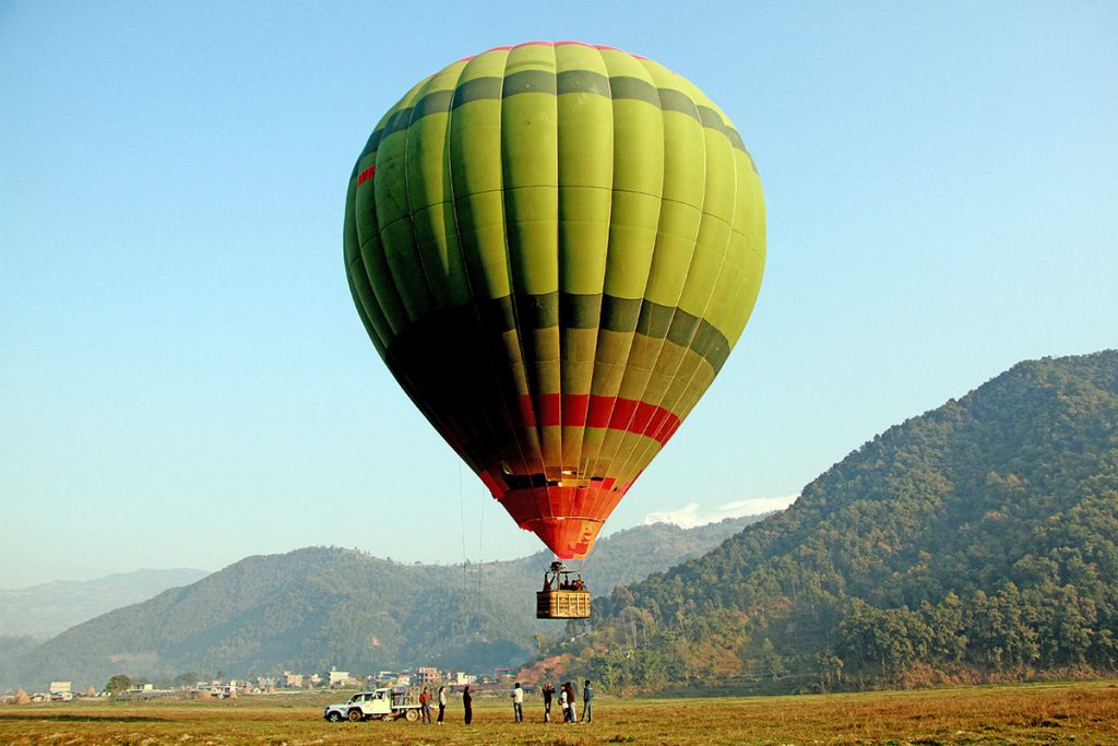 सेप्टेम्बरदेखि पोखरामा हट एयर बेलुन उडान पुनः सुरु हुने