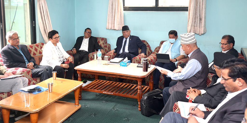 बालुवाटारमा माओवादी पदाधिकारी बैठक : मन्त्री फिर्ता बोलाउनेबारे छलफल