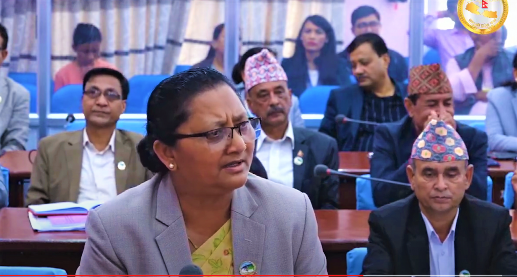 प्रदेश सभा सदस्यले उठाएका जनसरोकारका विषय सरकारले वेवास्ता गर्यो : सीता सुन्दास