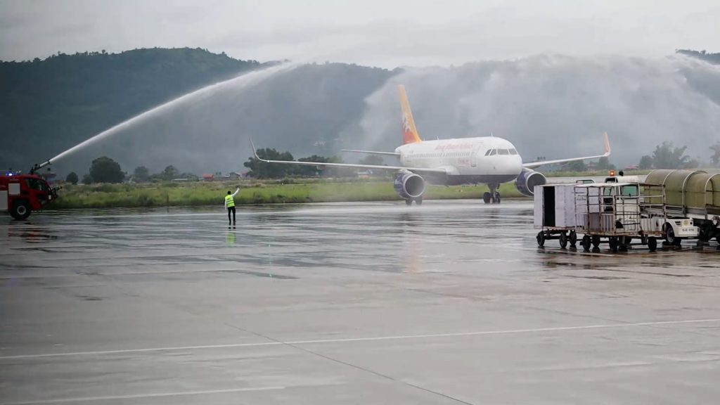 पोखराबाट पहिलो अन्तराष्ट्रिय व्यावसायिक उडान, ४२ यात्रु लिएर भुटान उड्यो ड्रुक एयर