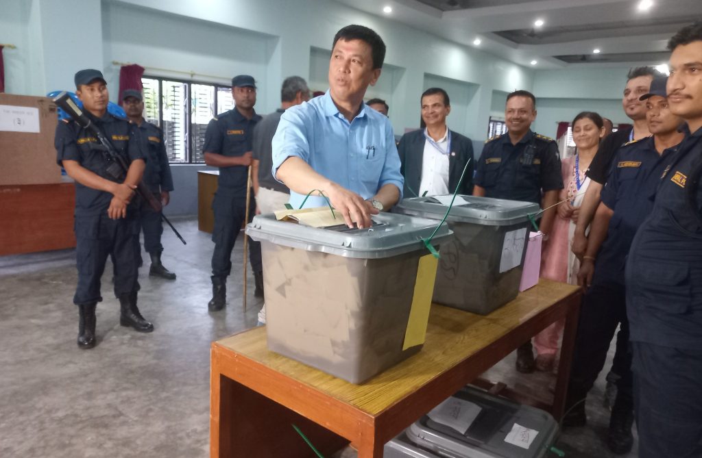 लेउवा संघको निर्वाचनमा मतदान सम्पन, मतगणाको तयारी