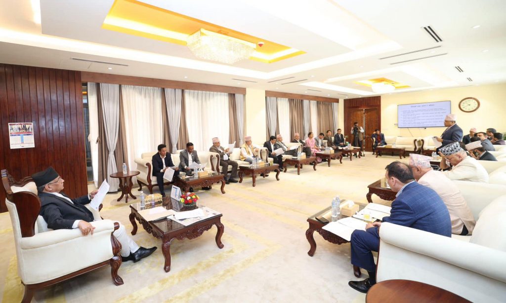 सरकारले जलवायु परिवर्तन तथा वातावरण संरक्षणलाई उच्च प्राथमिकतामा राखेको छ : प्रधानमन्त्री